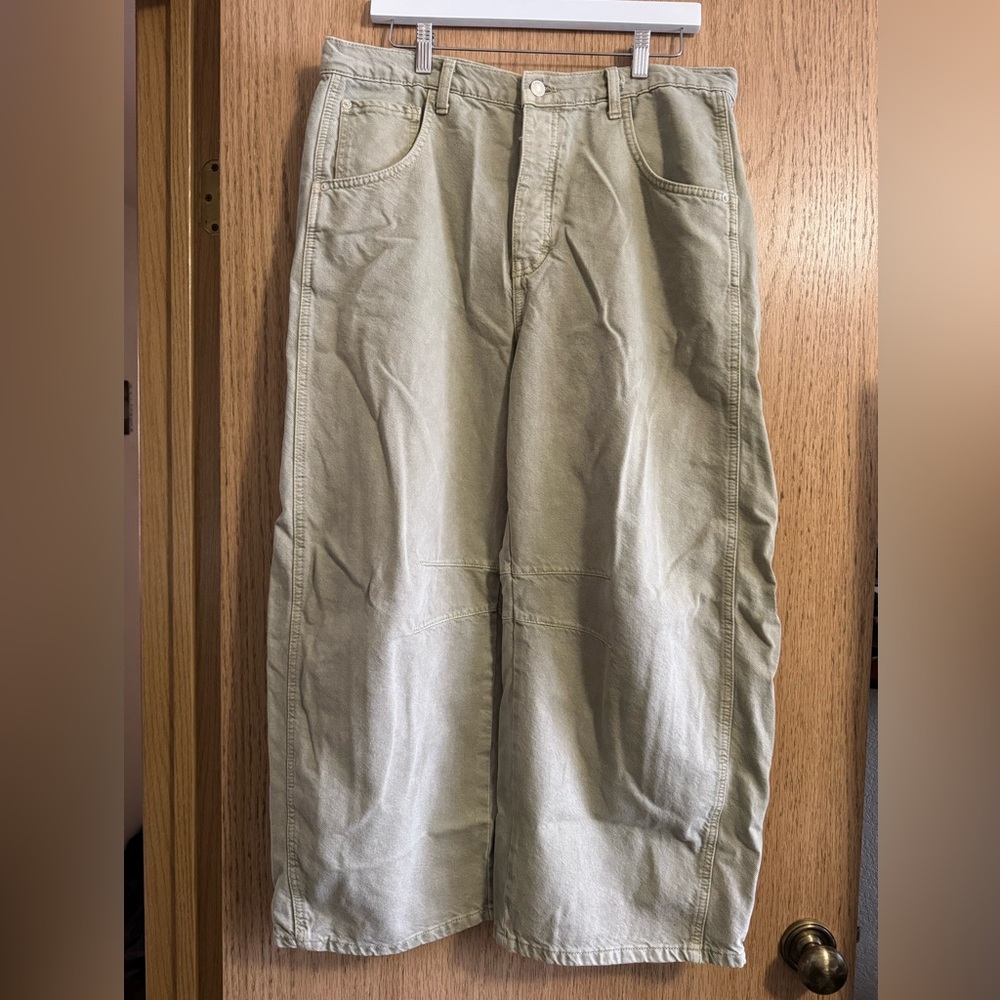 Free People We the Free Barrel Jeans